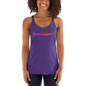 Women's Racerback Tank - Radical Speed