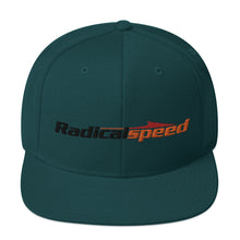 Load image into Gallery viewer, Snapback Hat with Black Logo - Radical Speed